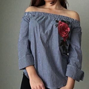 Cute Off The Shoulder Top